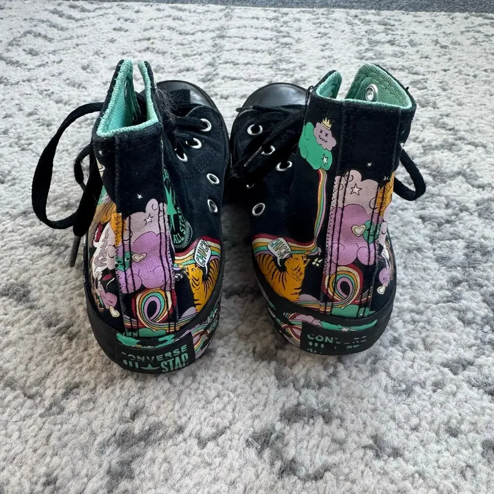 Converse All Star Chuck Taylor Psychedelic High Top Sneakers Size 13C